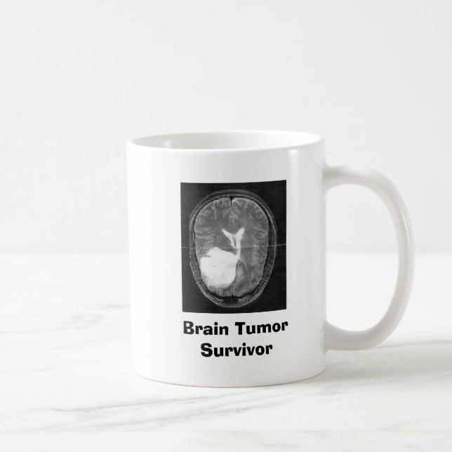 Brain Tumor Survivor Coffee Mug (Right)