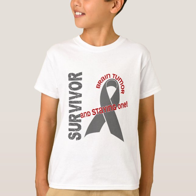 Brain Tumor Survivor T-Shirt (Front)