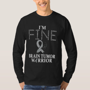 Brain Tumor Warrior I'm Fine T-Shirt