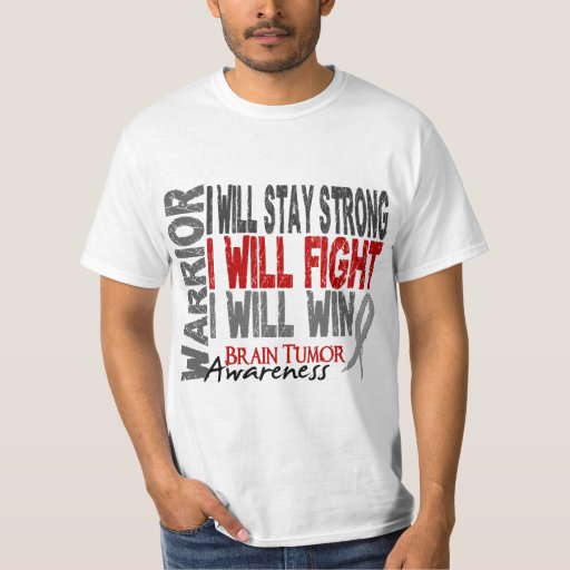 Brain Tumor Warrior T-Shirt | Zazzle