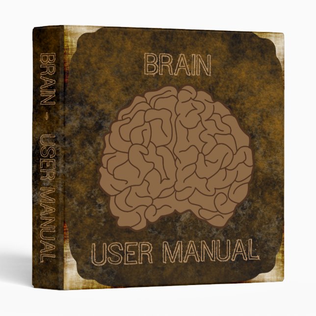 Brain - User Manual 3 Ring Binder (Front/Spine)