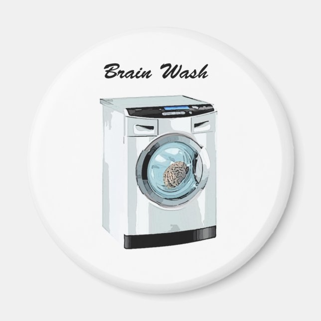 Brain Wash Magnet (Front)