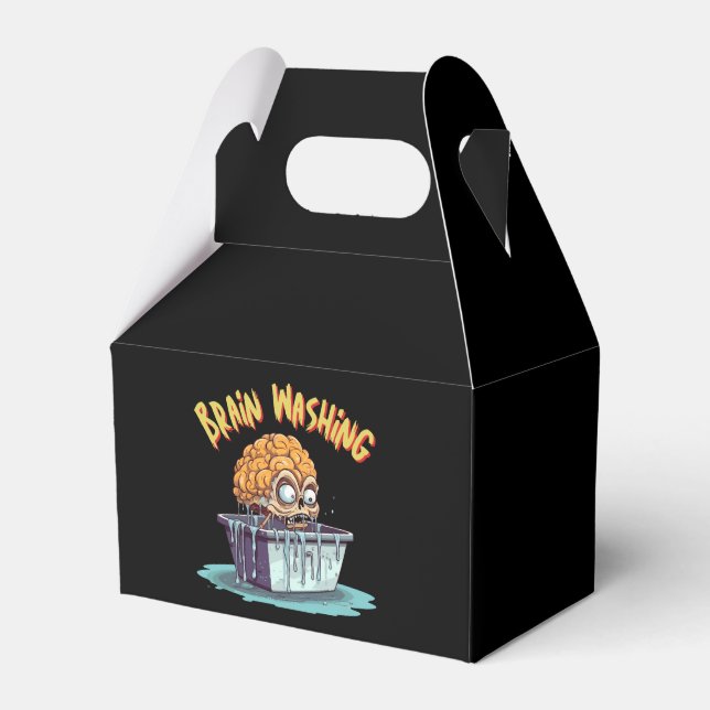 Brain Washing Favor Boxes (Front Side)