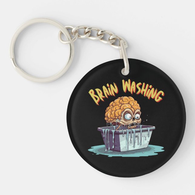 Brain Washing Keychain (Front)