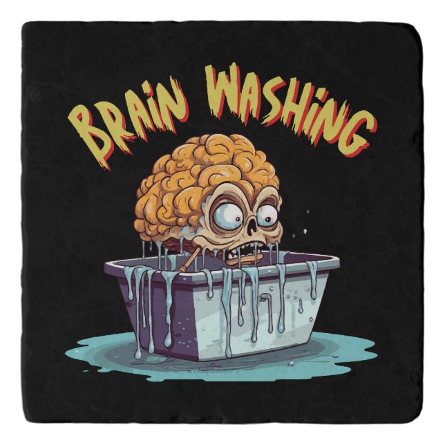 Brain Washing Trivet (Front)