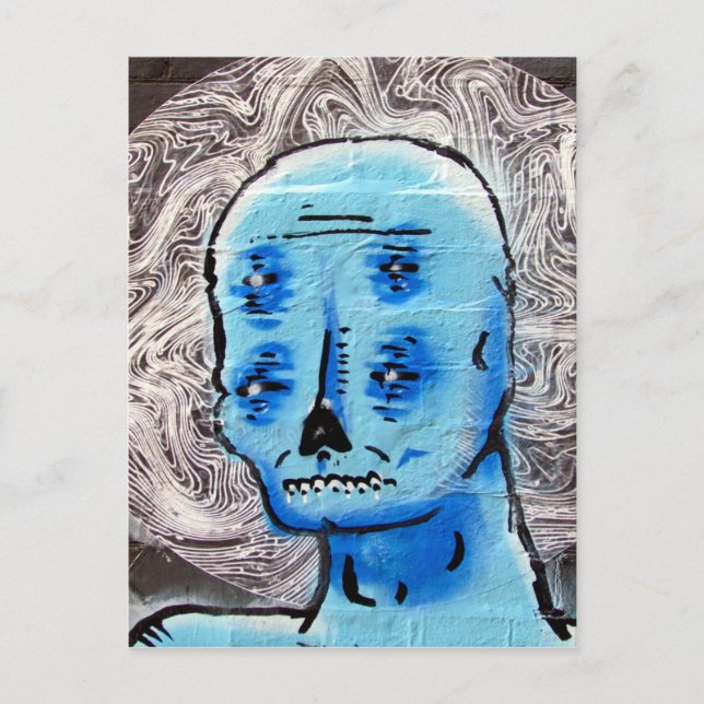 brain waves postcard (Front)