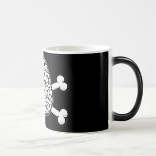 Brain with Crossbones Mug