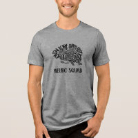 Brain Word Cloud Neuro Squad in Black
