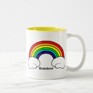 Brainbow Two-Tone Coffee Mug