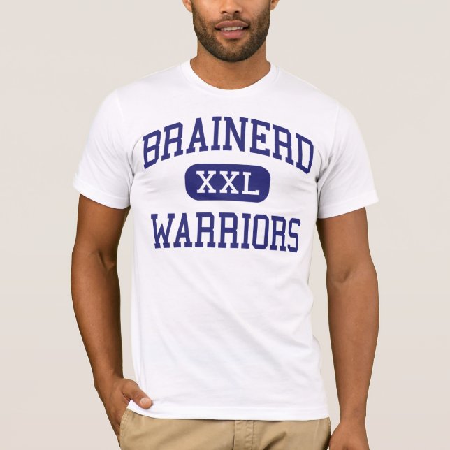 Brainerd - Warriors - High - Brainerd Minnesota T-Shirt (Front)