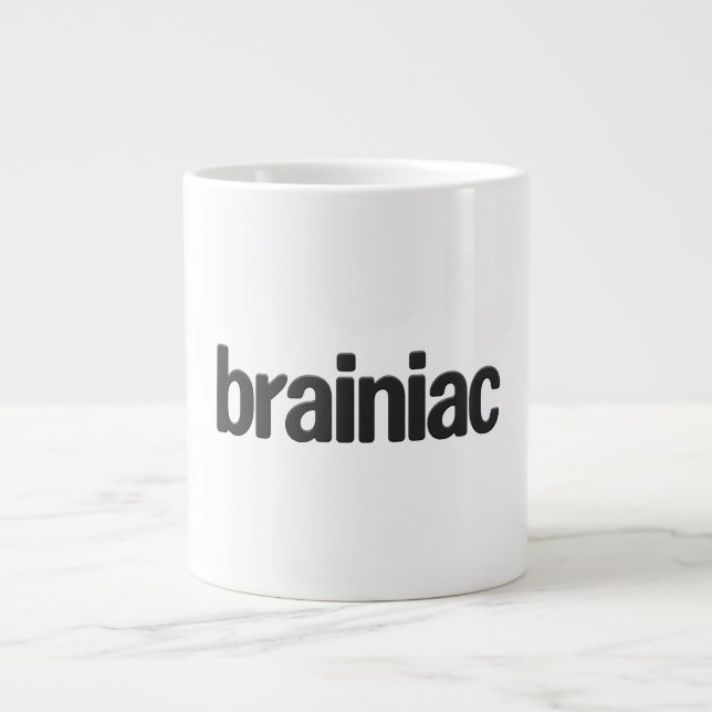 Brainia Giant Coffee Mug (Front)