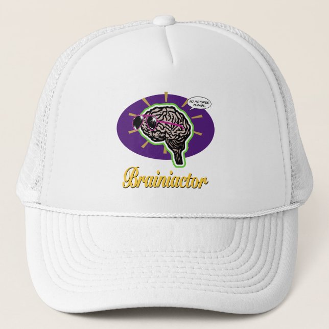 Brainiactor Trucker Hat (Front)