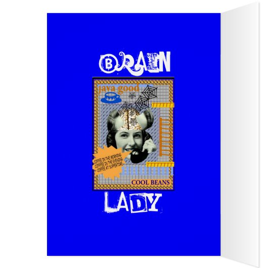BRAINLADY CARD  COOL BEANS (Inside (Left))