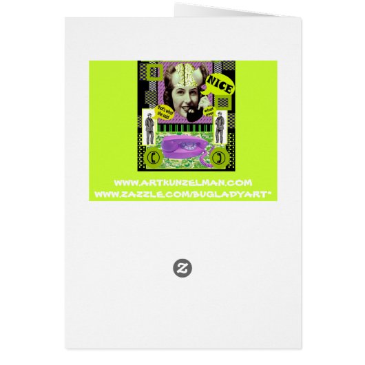 BRAINLADY CARD*NICE* (Back)