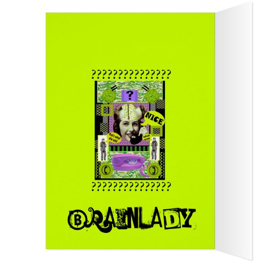 BRAINLADY CARD*NICE* (Inside (Left))