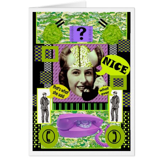 BRAINLADY CARD*NICE* CARDS (Front)