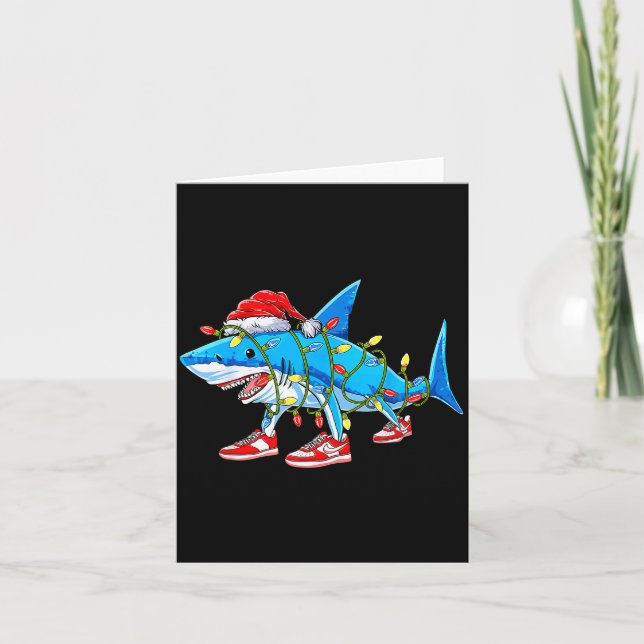 Brainrot Christmas Slang Gen Z Gen Alpha Meme Shar Card (Front)