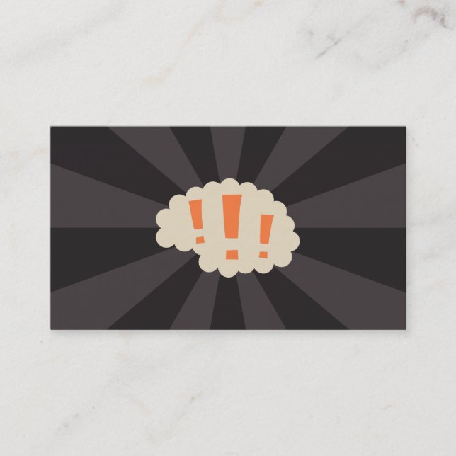 Brains Business card (Front)