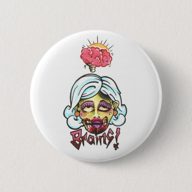 Brains! Button (Front)