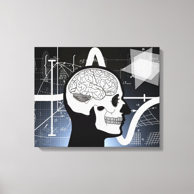 Brains Canvas Print (Front)