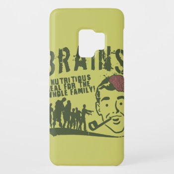 Brains! Case-mate Samsung Galaxy S9 Case by Middlemind at Zazzle
