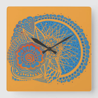 Brains Skull Wall Clock