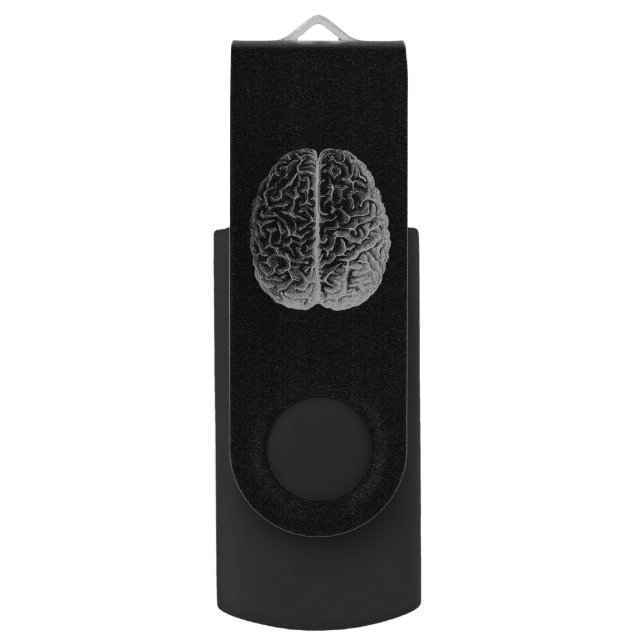 Brains! USB Flash Drive (Front Vertical)