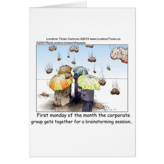 Brainstorming Session Funny Tees Mugs Cards Gifts (Front)