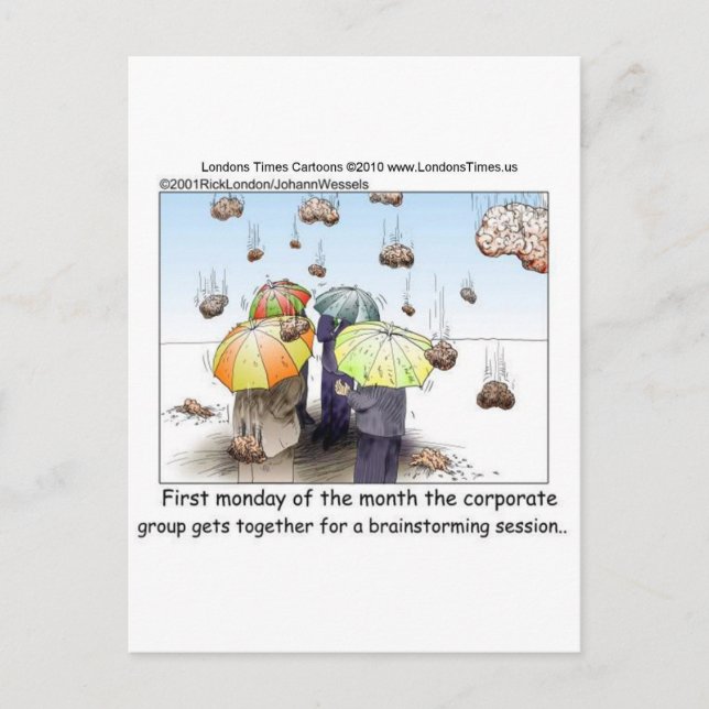 Brainstorming Session Funny Tees Mugs Cards Gifts (Front)