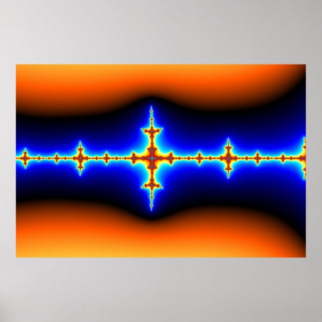 Brainwave - Fractal Poster (Front)