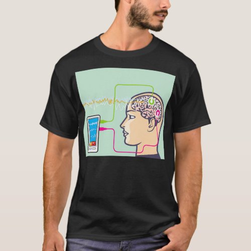 Brainwave monitor T_Shirt