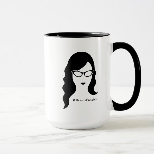 Brainy Fangirls Mug (Right)