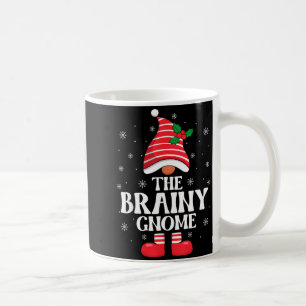 Brainy Gnome Christmas Family Matching Group Funny Coffee Mug