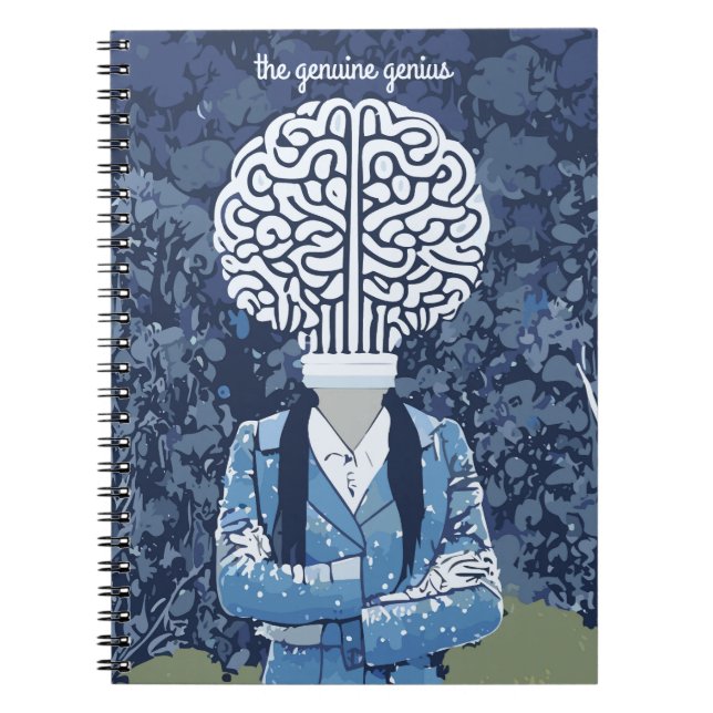 Brainy Person Notebook (Front)