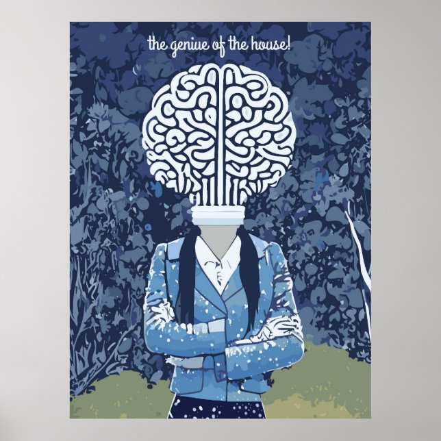 Brainy Person Poster (Front)