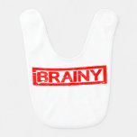 Brainy Stamp Baby Bib