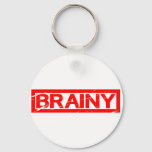 Brainy Stamp Keychain