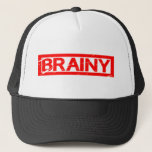 Brainy Stamp Trucker Hat