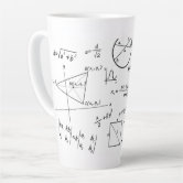 Math Lesson Design Custom Espresso Cup