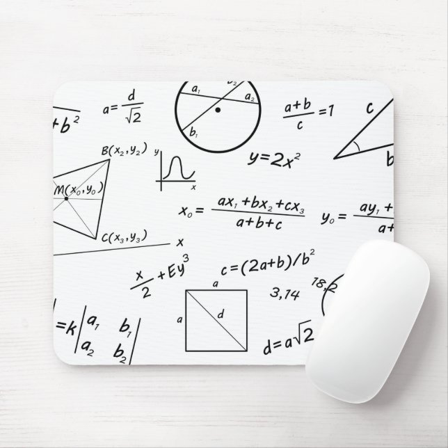 Brainy whiteboard mouse pad (With Mouse)