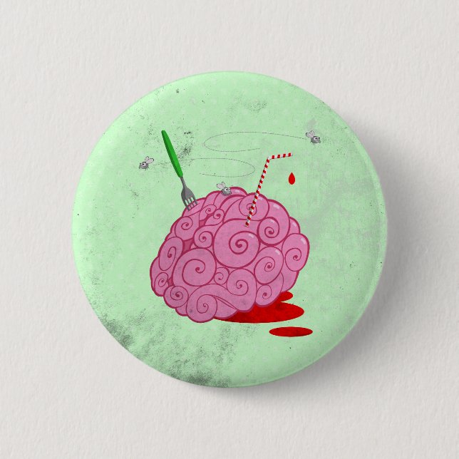 Brainz Pinback Button (Front)