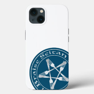 Braise Seitan Vegan Pentagram (light version) iPhone 13 Case