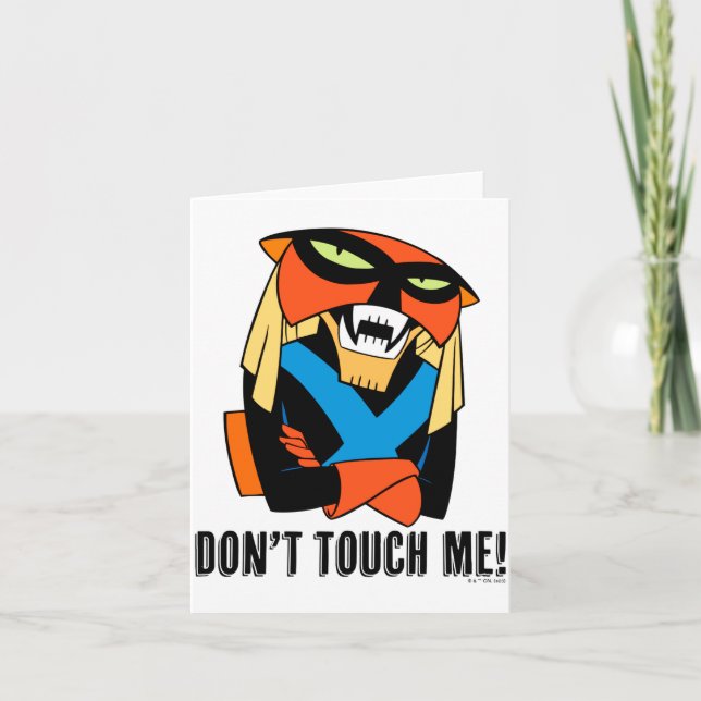 Brak Dont Touch Me  Card (Front)
