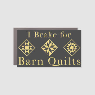 Brake for Barn Quilts Car Magnet