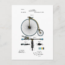 Brake For Bicycles - J. A. Hems Patent Colored