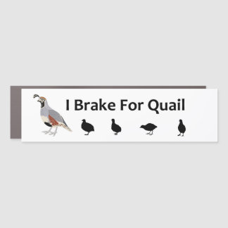 Brake for Quail Car Magnet