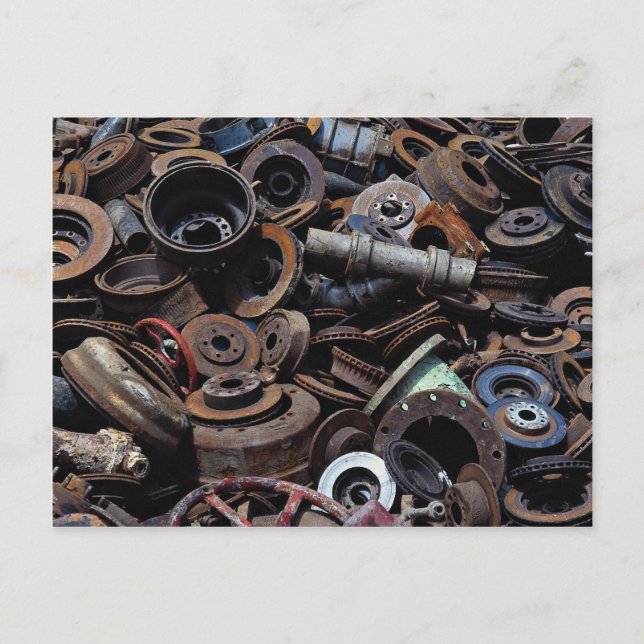 Brake parts postcard (Front)