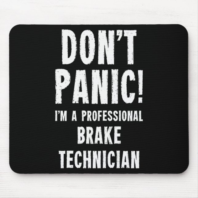 Brake Technician Tank Top  Mouse Pad (Front)