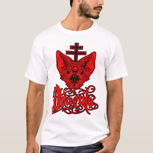 BRAM STOKERS DRACULA LOGO T_Shirt