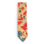 Bramble Gold Floral Vine Necktie (Front)